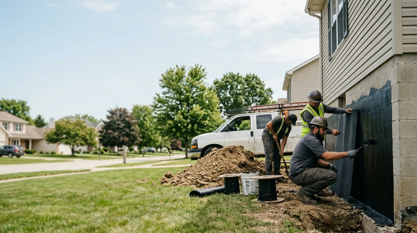 Basement Waterproofing in Mediapolis, IA near me